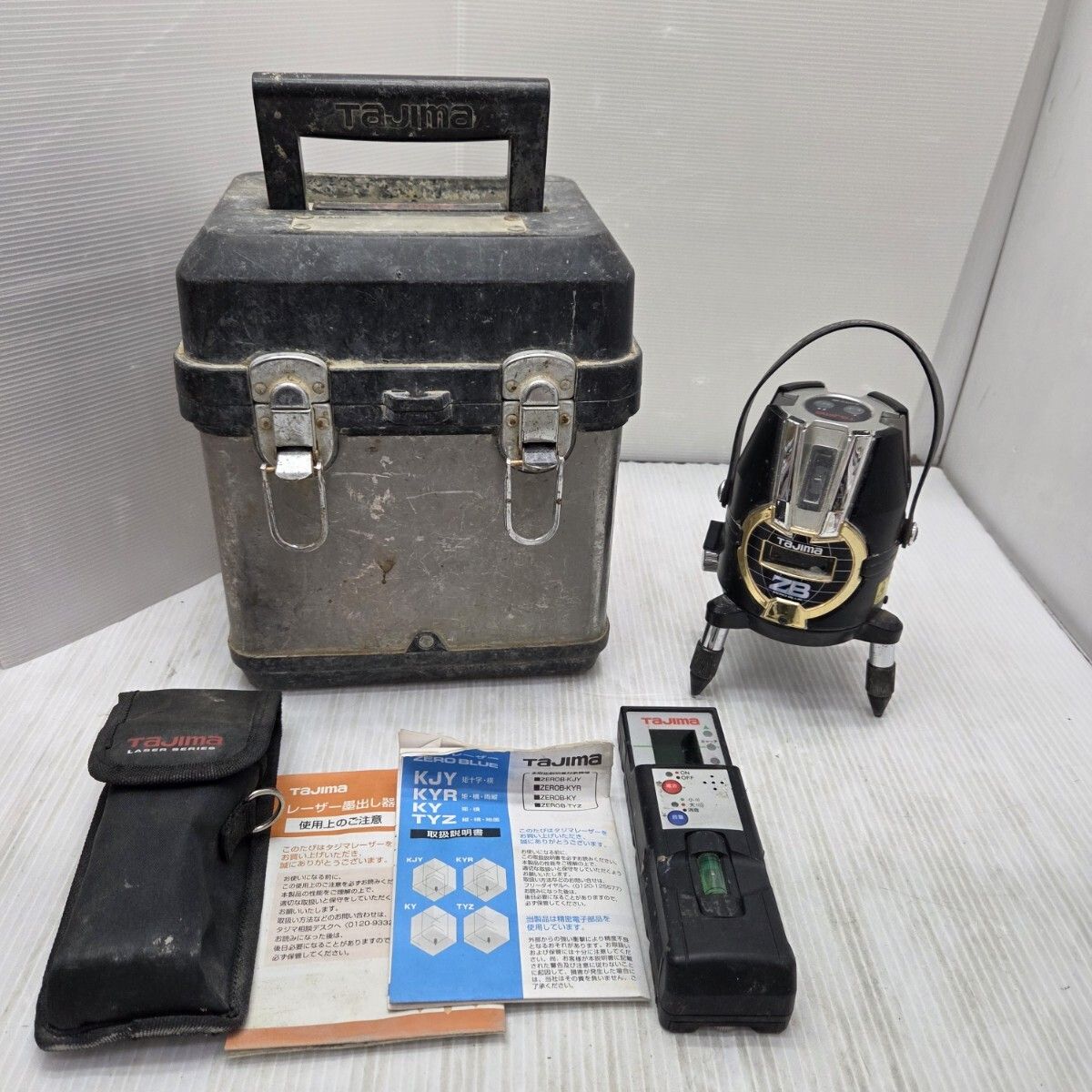 S02575 タジマ Tajima レーザー 墨出し器 TYZ縦横 地墨 ゼロブルー 