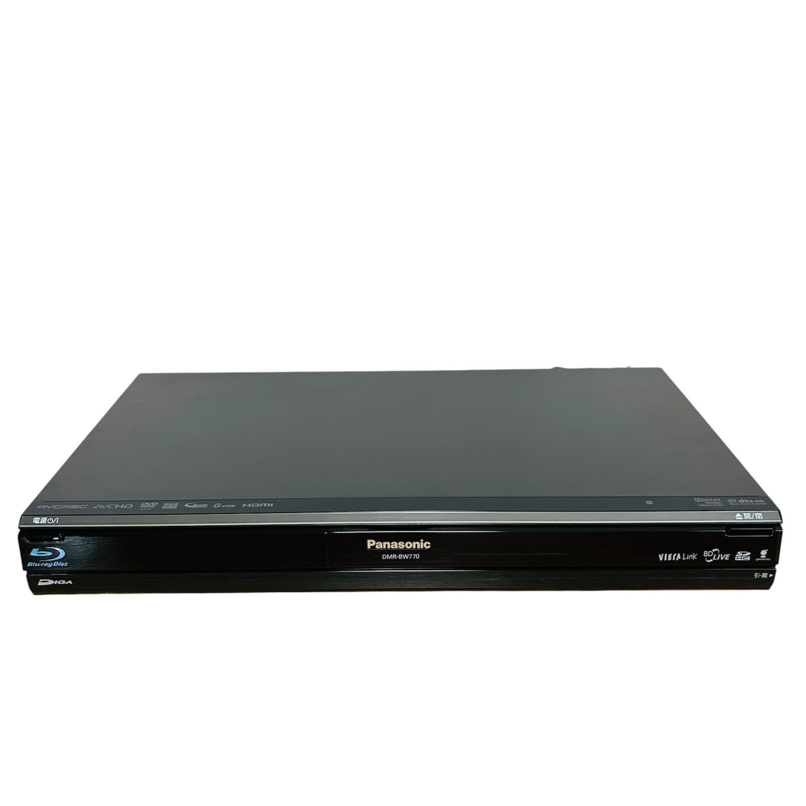 現状品】Panasonic HDD搭載ハイビジョンブルーレイディスクレコーダー