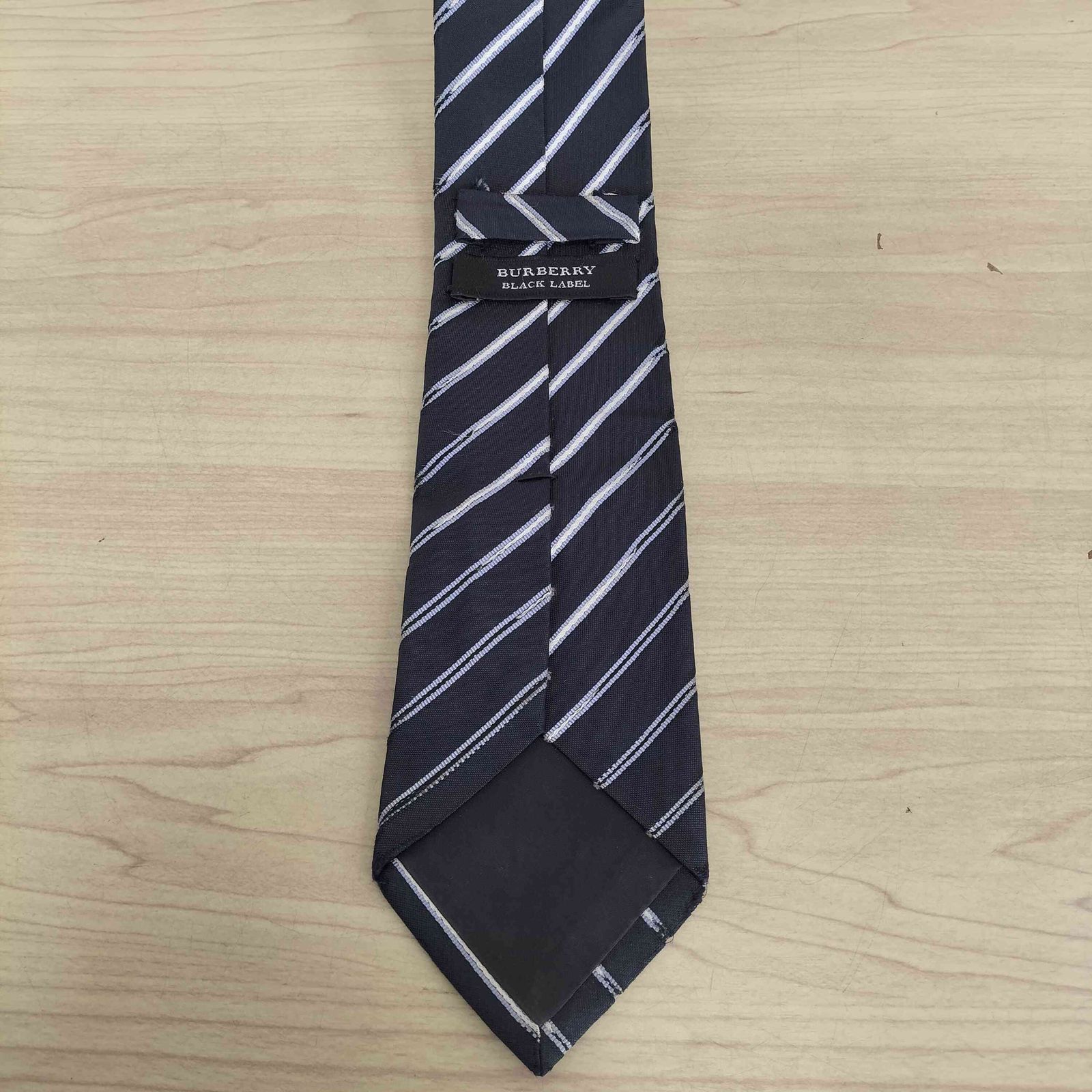 バーバリーブラックレーベル BURBERRY BLACK LABEL ストライプネクタイ