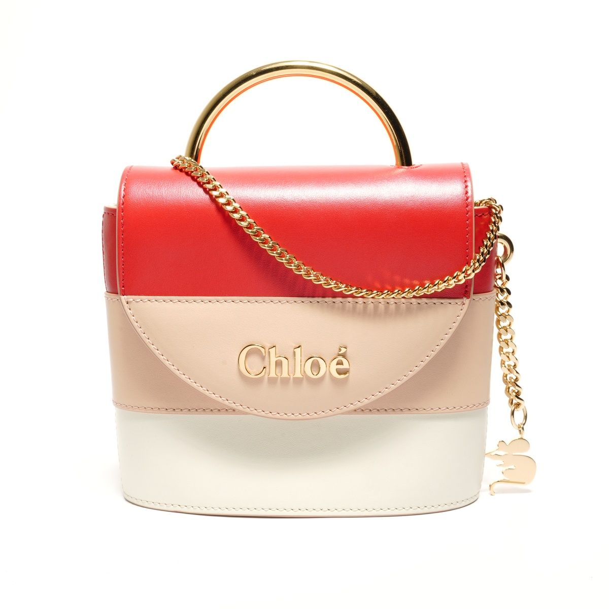 Chloe クロエ ショルダーバッグ アビーロック 2way チェーン【中古