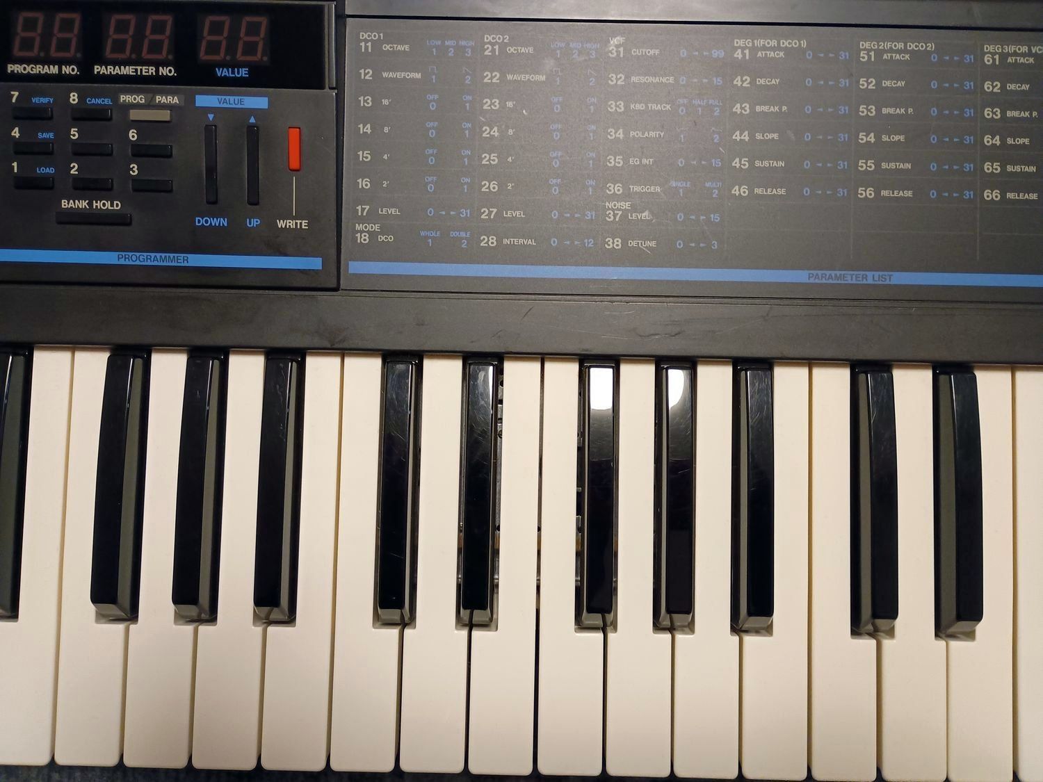 🎹【内蔵電池化・整備済】KORG Poly-800 mkII 純正アダプター付属