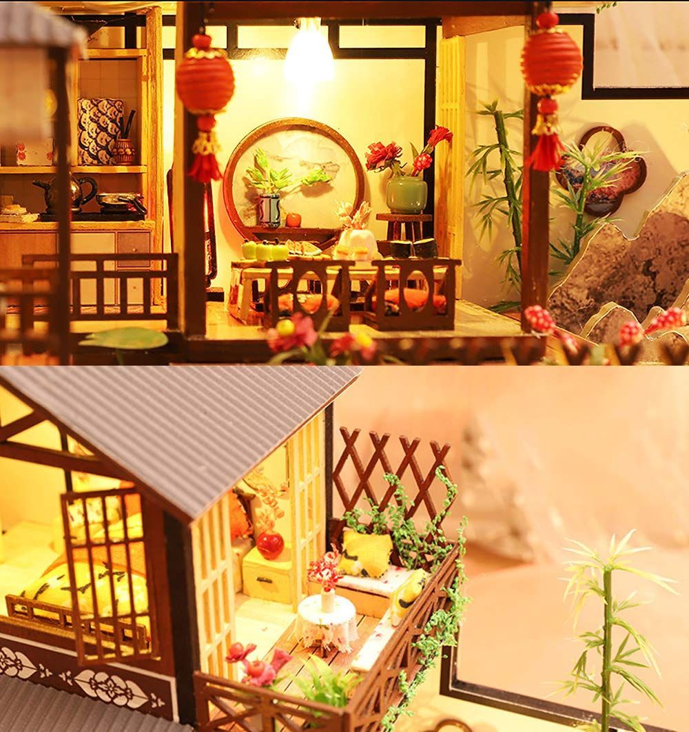 moin ドールハウス ミニチュア 手作りキット セット moin 和風 日本の
