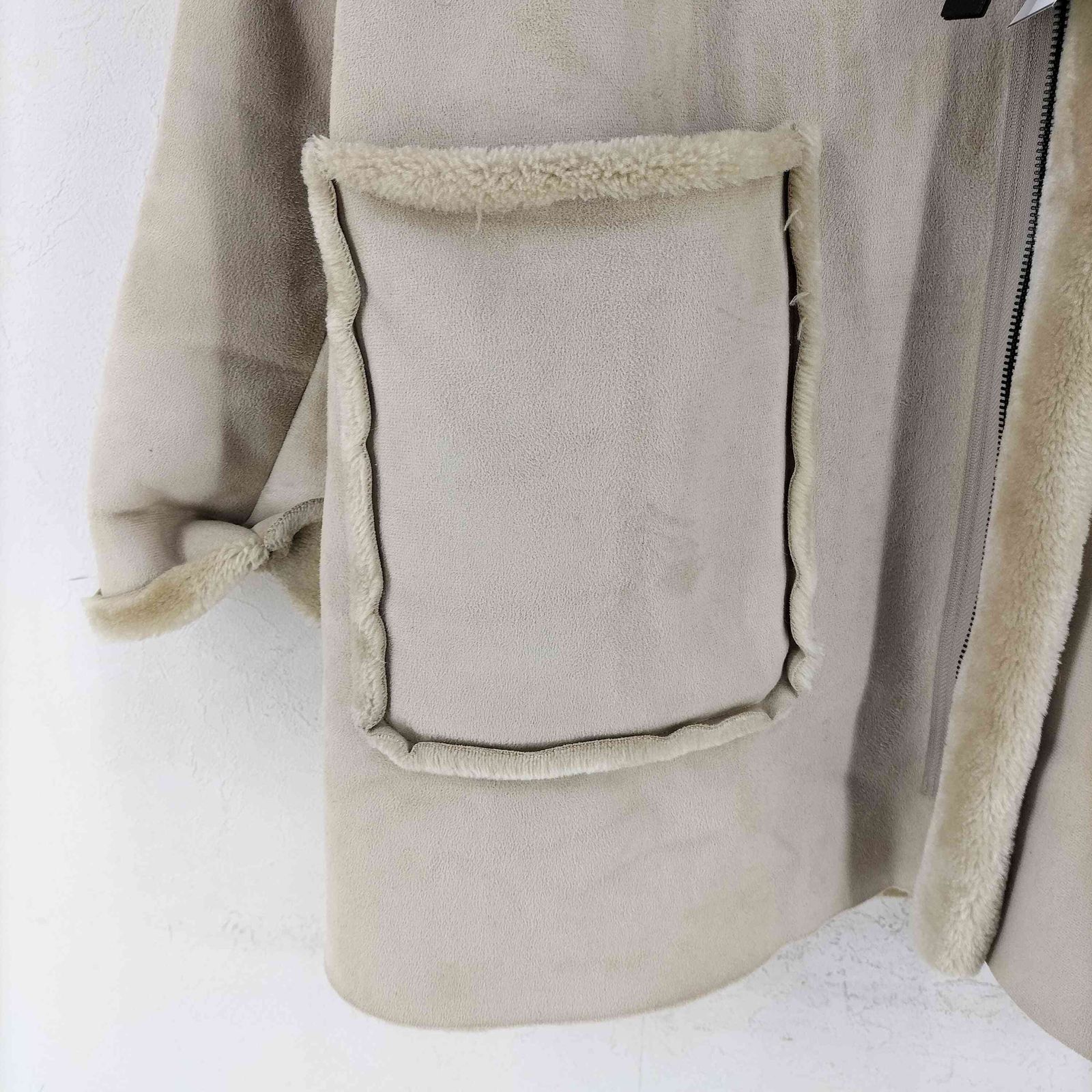 エヌハリウッド N.HOOLYWOOD 24AW mouton half coat ムートンハーフ 