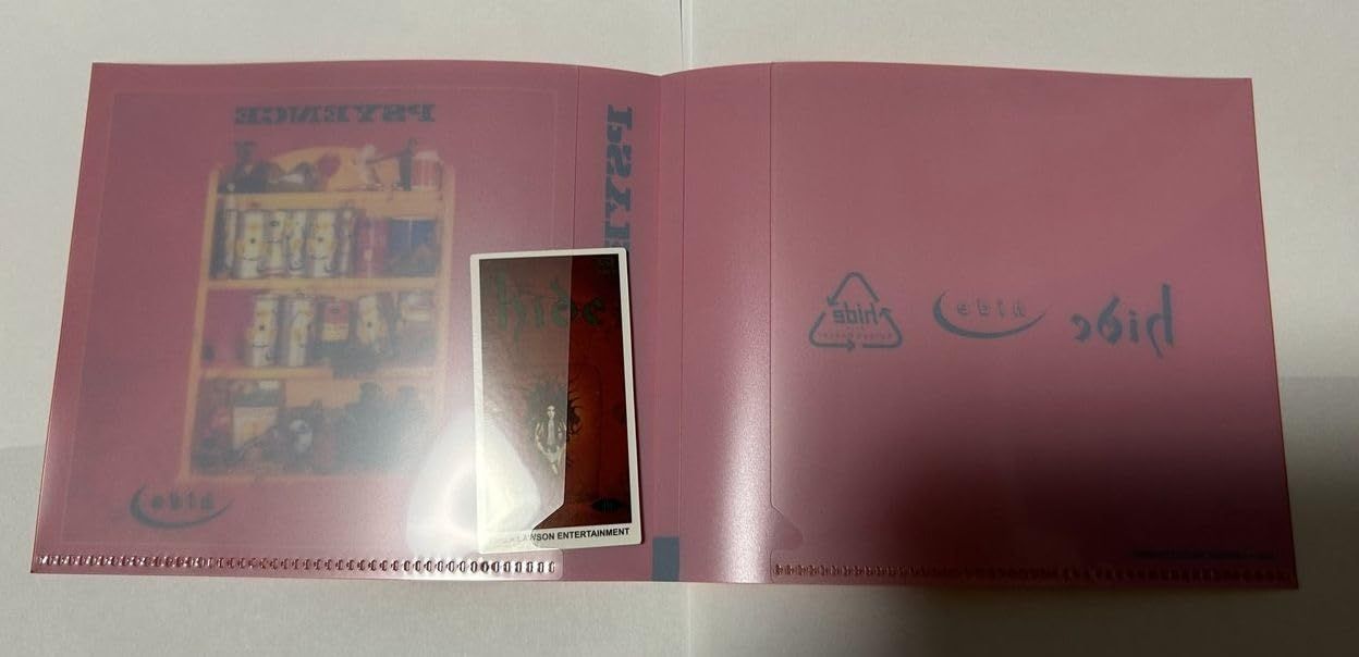 hide ヒデ X JAPAN くじ 2026 E賞 CDサイズ クリアファイル