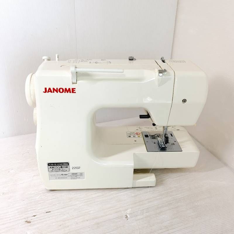 JANOME ジャノメ 電子ミシン JS25 MODEL 660型 ケース付き 動作確認済
