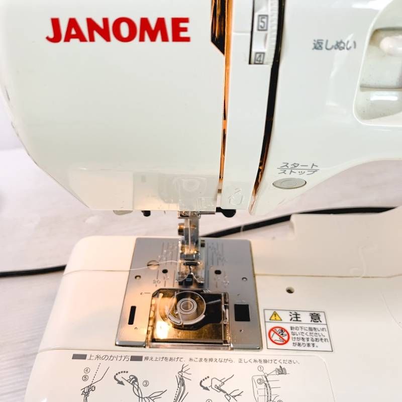 JANOME ジャノメ 電子ミシン JS25 MODEL 660型 ケース付き 動作確認済