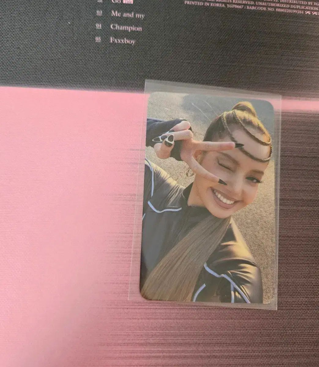 BLACKPINK リサ(LISA) デッドライン Withmuu ウィズミュー 特典 トレカ