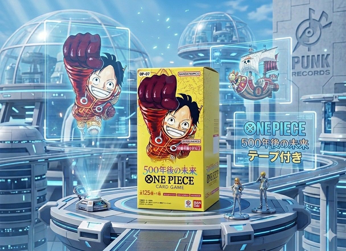 ⭐️【新品未開封】テープ付き ONE PIECEカードゲーム 500年後の未来