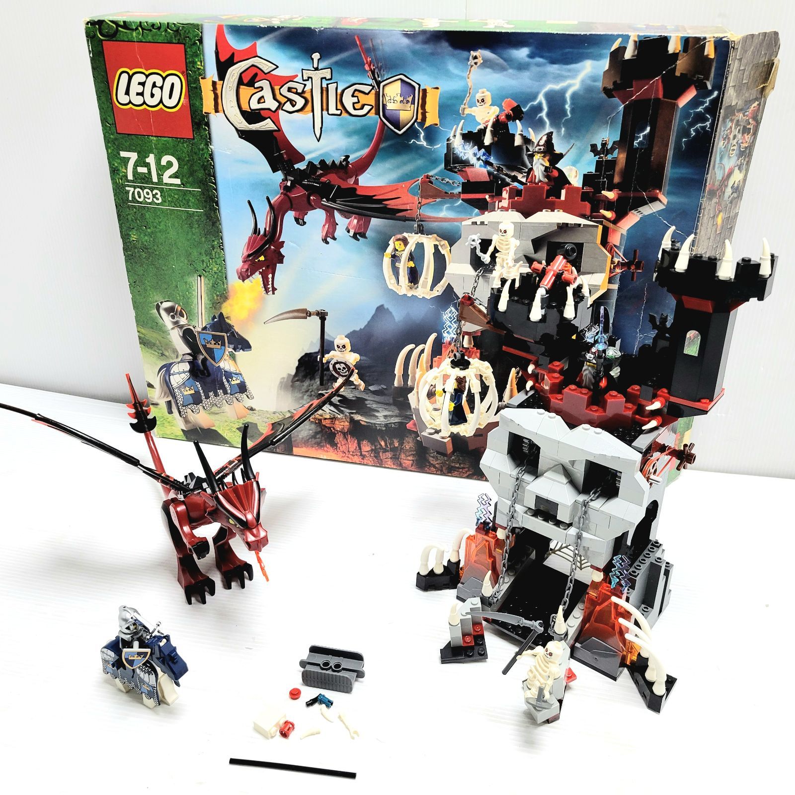 現状品】LEGO 7093 キャッスル ガイコツの塔 - メルカリ