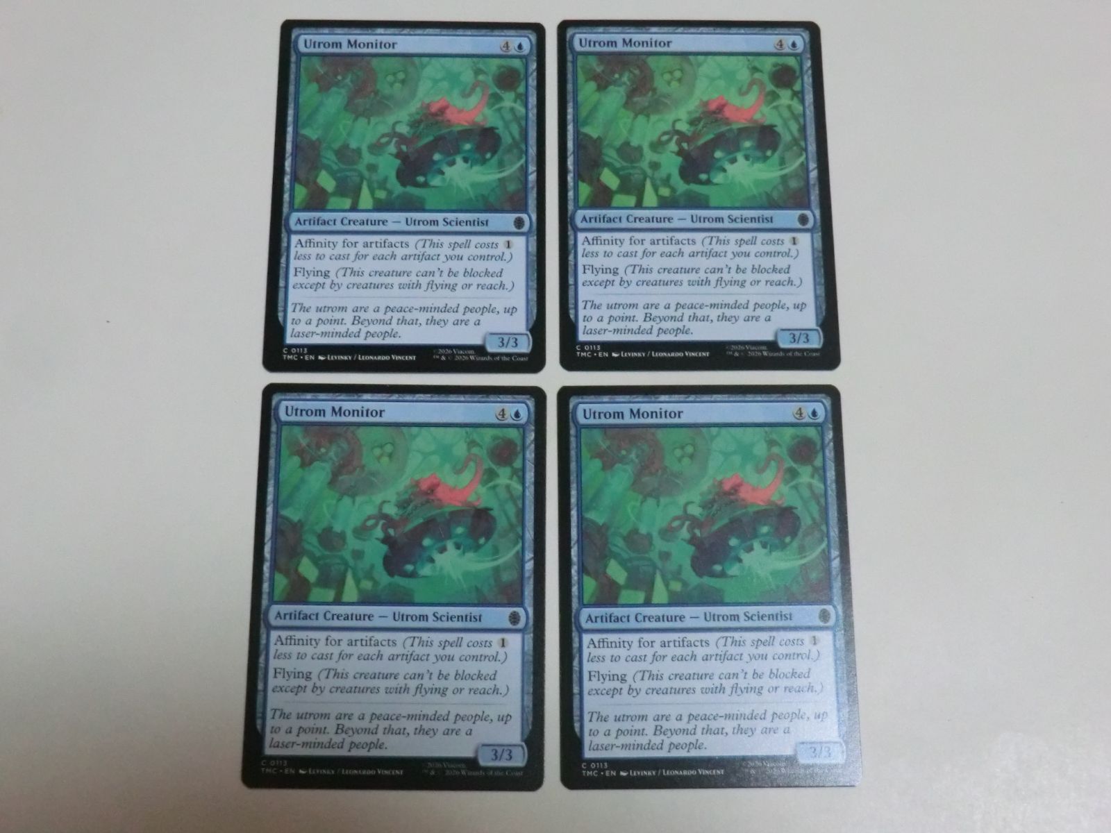 MTG Utrom Monitor ミュータント タートルズ 英語 4枚セット - メルカリ