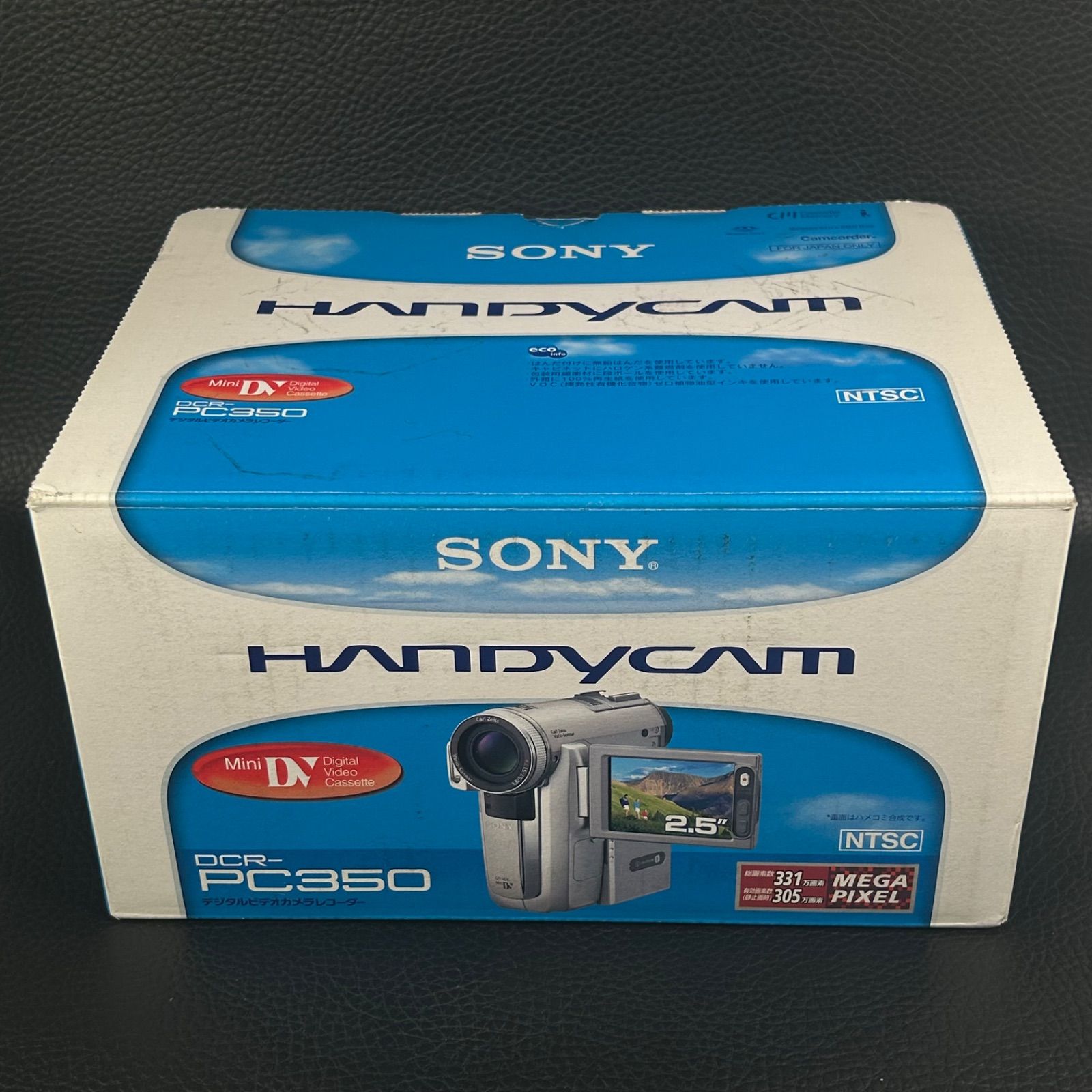 SONY Handycam DCR-PC350 MiniDV ソニー ビデオカメラ 元箱付 付属品