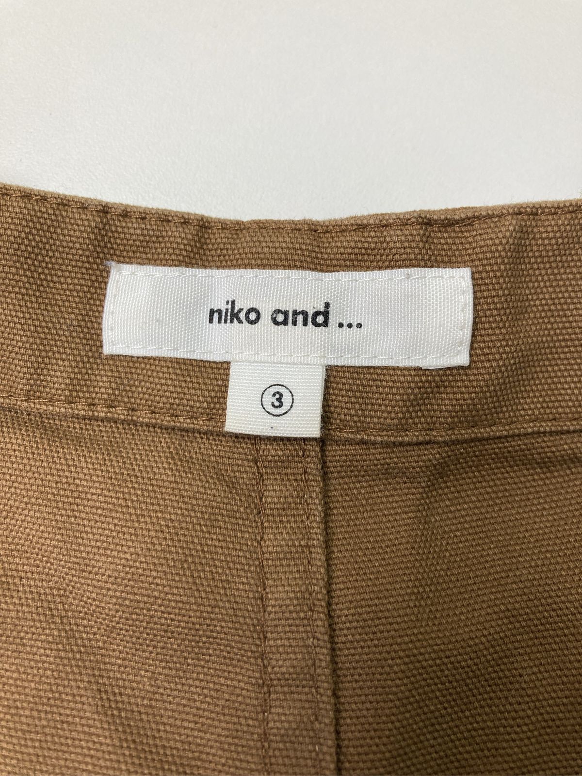 niko and  ニコアンド サロペット/オーバーオール M ブラウン フル