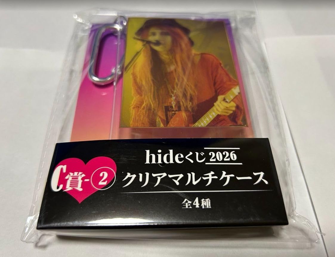 hide ヒデ X JAPAN くじ 2026 C賞 ケース クリアマルチケース 2 - メルカリ