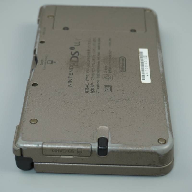 m527】Nintendo DSi LL 本体 ダークブラウン うごくメモ帳 訳あり 難