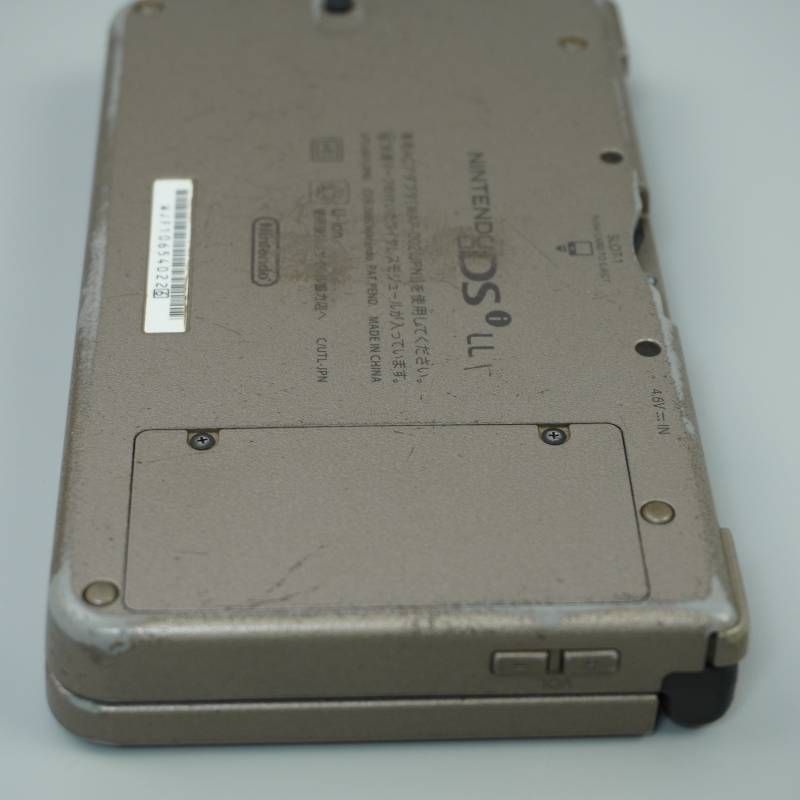 m527】Nintendo DSi LL 本体 ダークブラウン うごくメモ帳 訳あり 難