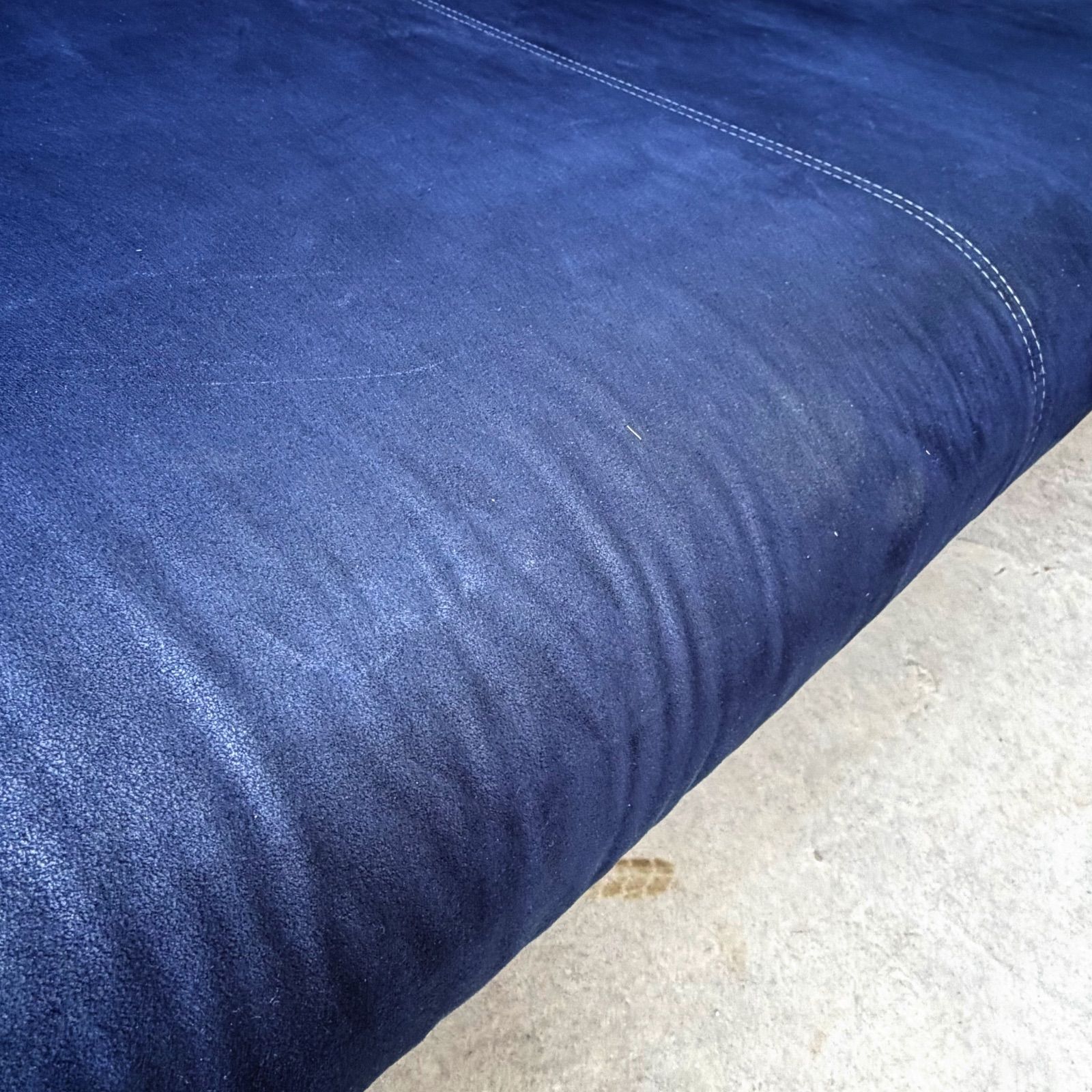  取付無料 浜本工芸 北欧風天然木おしゃれインテリアネイビーファブリックソファ ローソファモダン 2人掛け 3人掛けソファ ソファ ソファベッド