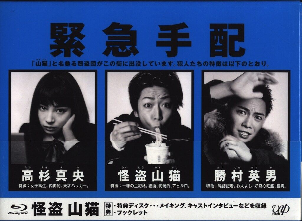 国内ドラマBlu-ray 怪盗 山猫 Blu-ray BOX - メルカリ