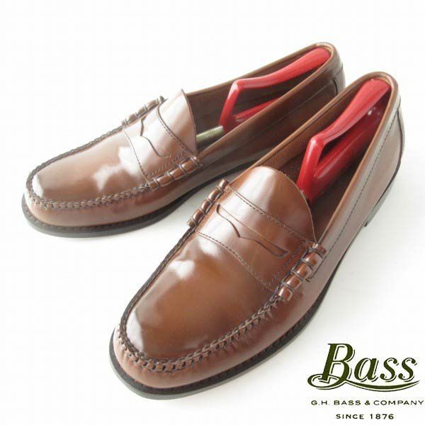 G.H.Bass&Co WEEJUNS ビーフロール LARSON ペニー ローファー 茶系 11D