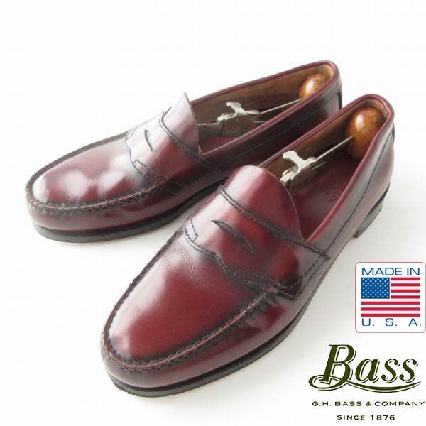 USA製 G.H.Bass&Co WEEJUNS ペニー ローファー 9.5D 27.5cm