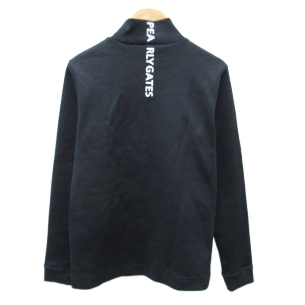 パーリーゲイツ PEARLY GATES ゴルフウェア カットソー 1 黒 ブラック