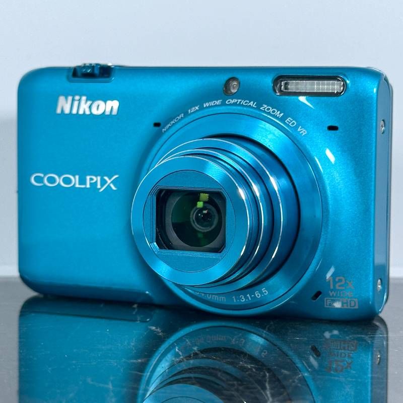 Nikon COOLPIX S6500 アクアブルー コンパクトデジタルカメラ 1600万