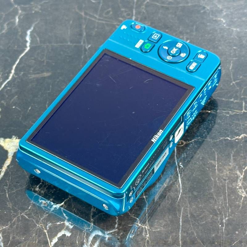 Nikon COOLPIX S6500 アクアブルー コンパクトデジタルカメラ 1600万