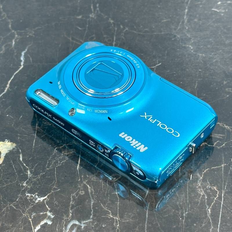 Nikon COOLPIX S6500 アクアブルー コンパクトデジタルカメラ 1600万