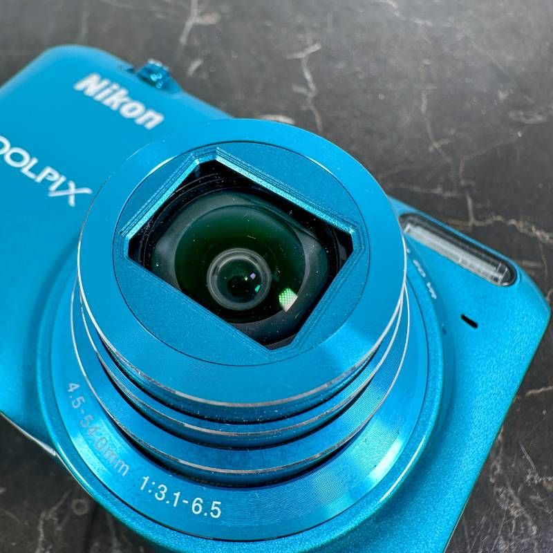 Nikon COOLPIX S6500 アクアブルー コンパクトデジタルカメラ 1600万