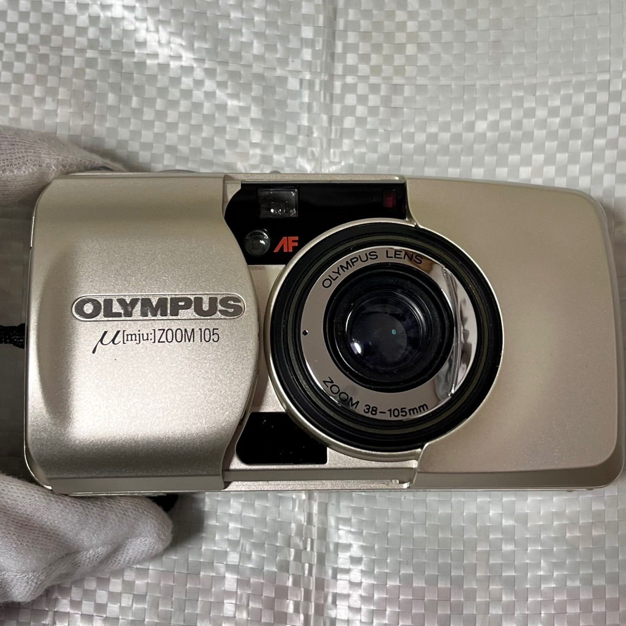 ③-9 動作未確認 フィルムカメラ オリンパス μ ZOOM 105 QUARTZ DATE