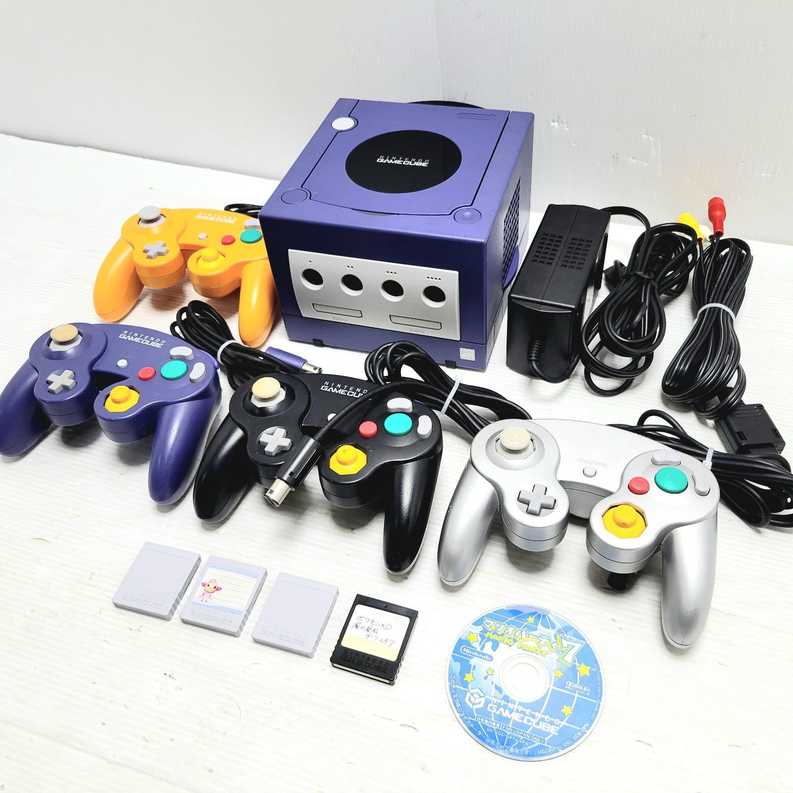 正常動作品】NINTENDO GAMECUBE パープル DOL-101JPN セット - メルカリ