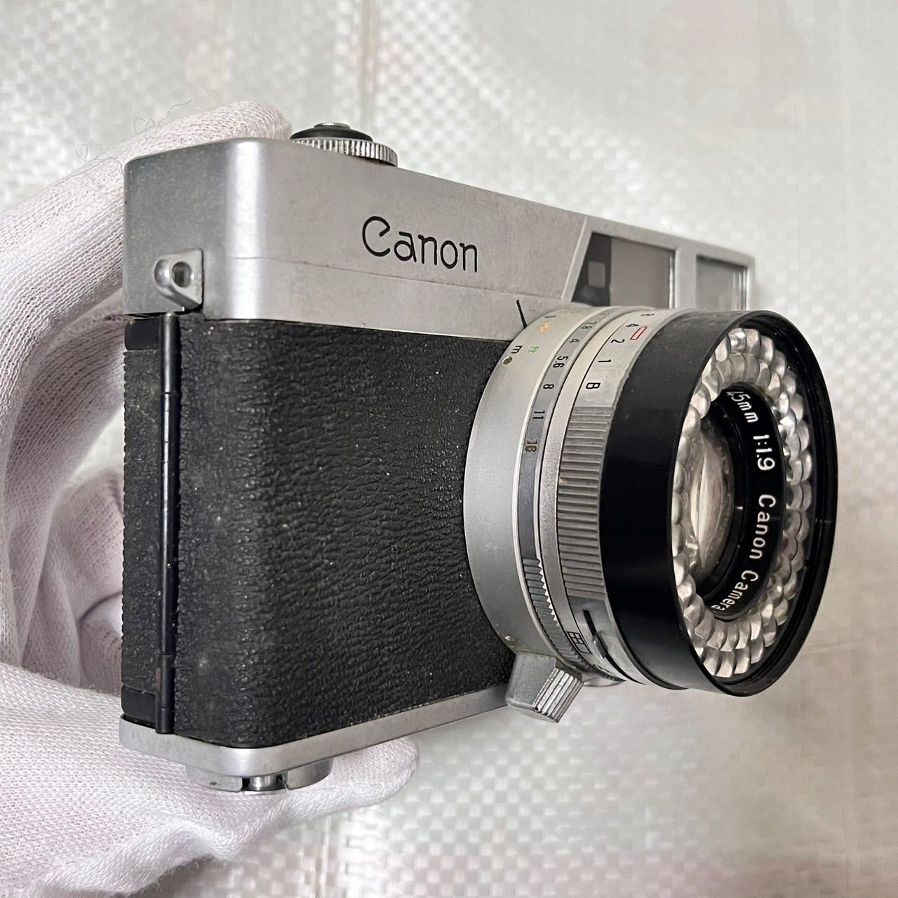 ④-9 動作未確認 キャノン Canon canonet 45mm f:1.9 フィルムカメラ