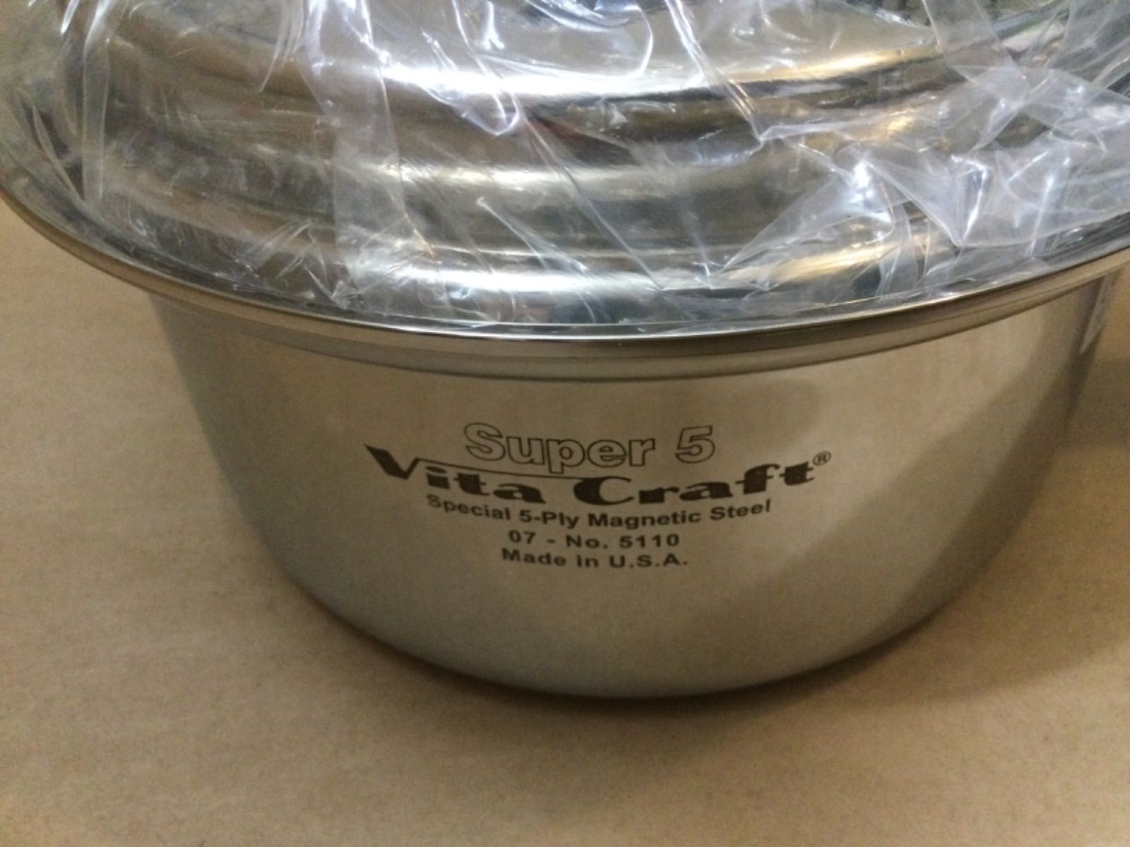 Vita Craft Super5片手No.5111 Made in U.S.A 未使用新品 ビタクラフト スーパーファイブ SUPER 5 片手鍋 No.5110
