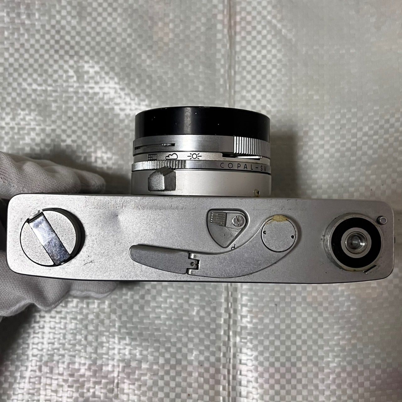 ④-12 動作未確認 キャノン Canon canonet 45mm f:1.9 フィルムカメラ