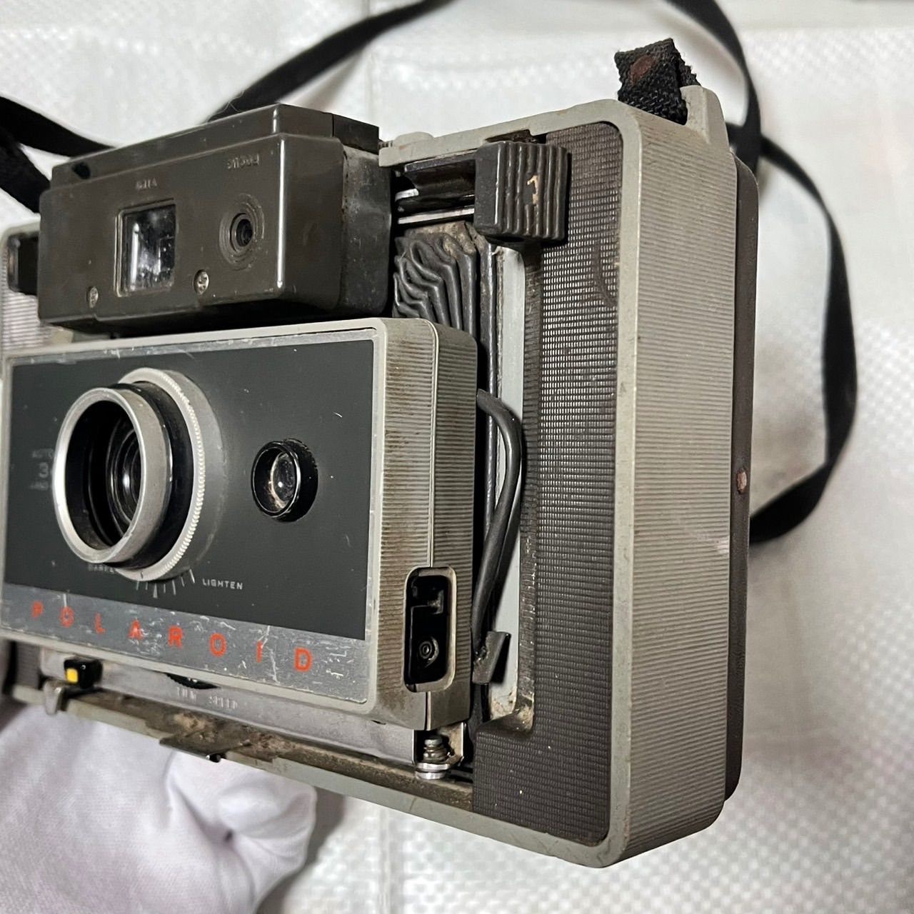 ④-13 動作未確認 POLAROID Automatic 340 Land Cameraレトロ
