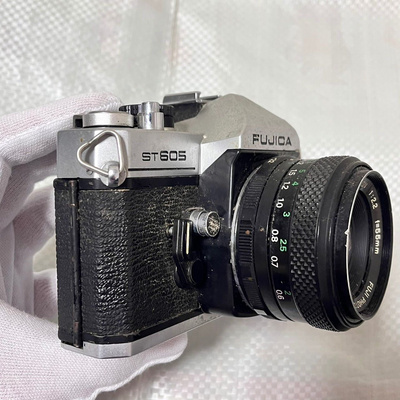④-15 動作未確認 フジカ FUJICA ST605 Ⅱ FUJINON 55mm F2.2 レトロ