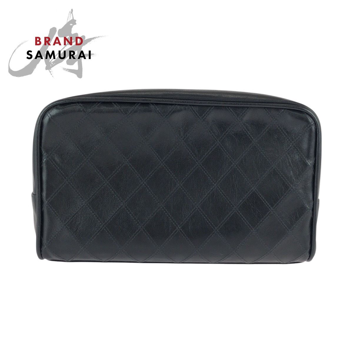 美品 CHANEL シャネル ビコローレ ココマーク 化粧ポーチ ブラック 黒