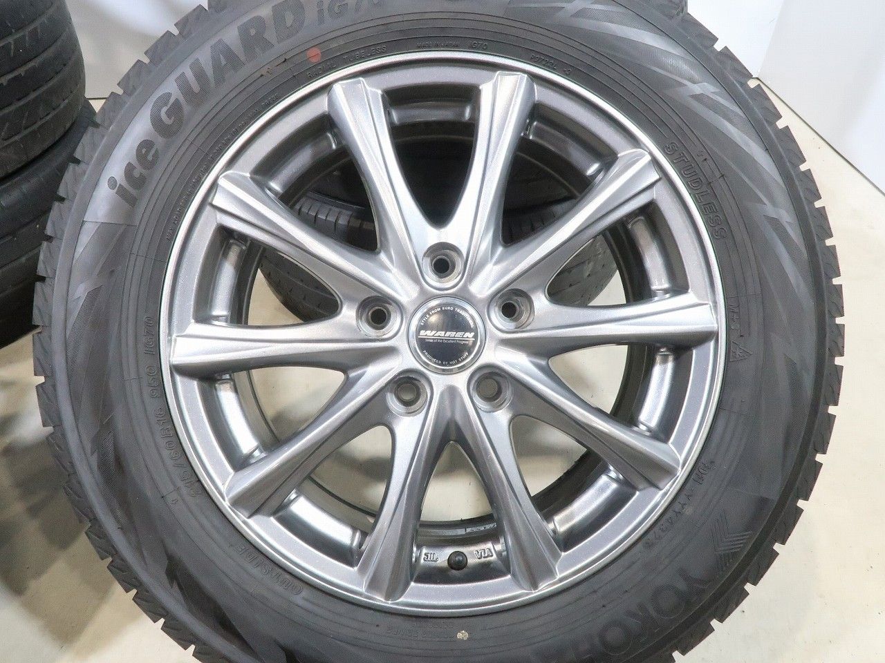 車 【バリ溝】WR-V ヴェゼル オデッセイ 等 4本 社外 16インチ 6.5J +