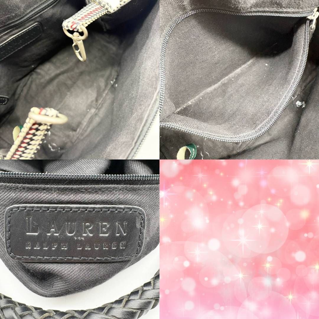 LAUREN RALPH LAUREN ローレン ラルフローレン トートバッグ 千鳥格子 