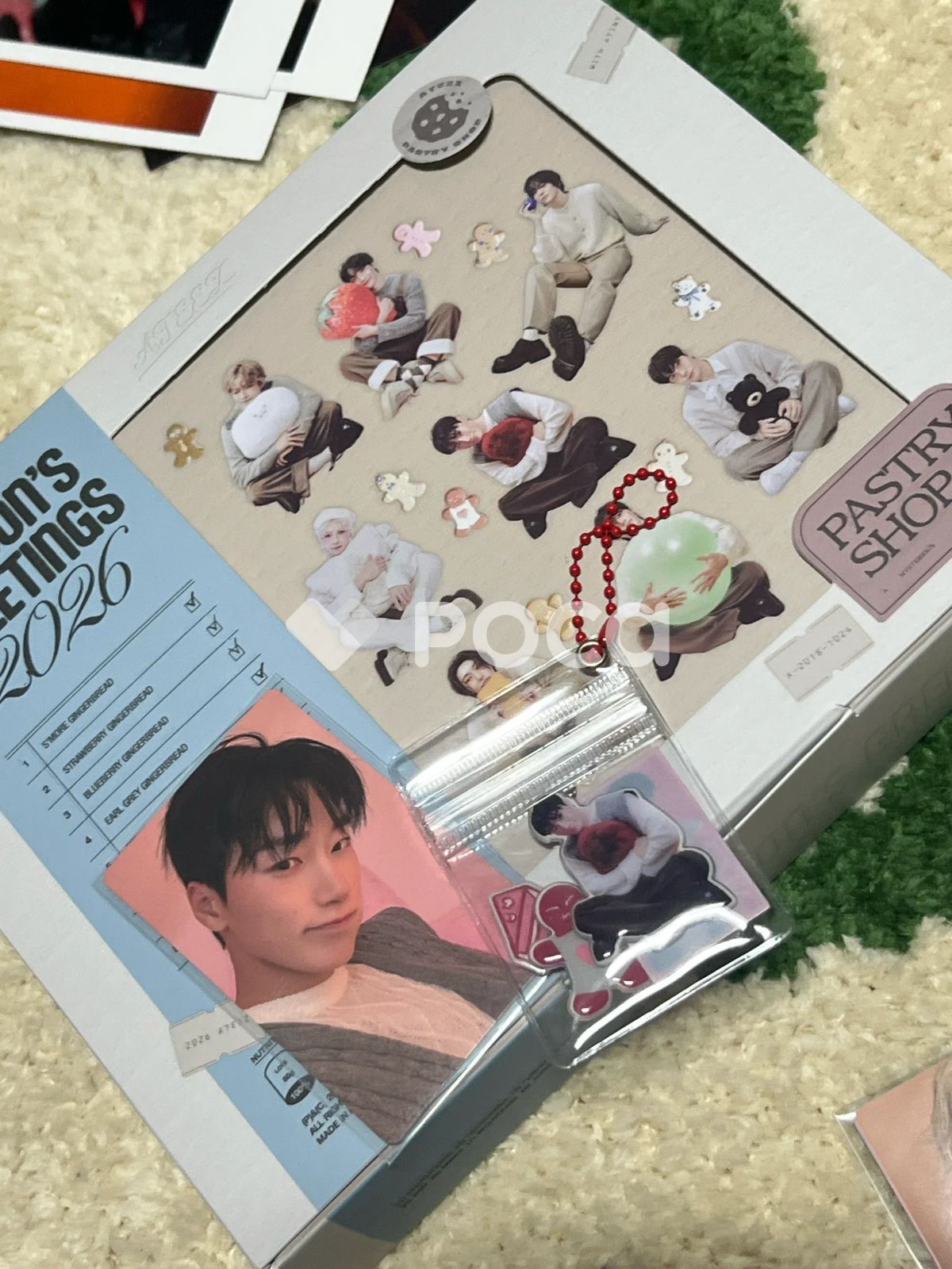 ATEEZ サン 2026 SEASON'S GREETINGS KQ SHOP - メルカリ