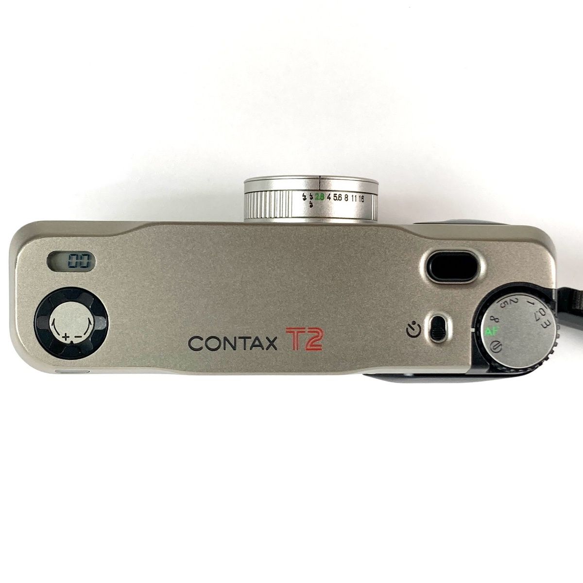 コンタックス CONTAX T2 チタンシルバー フィルム コンパクトカメラ