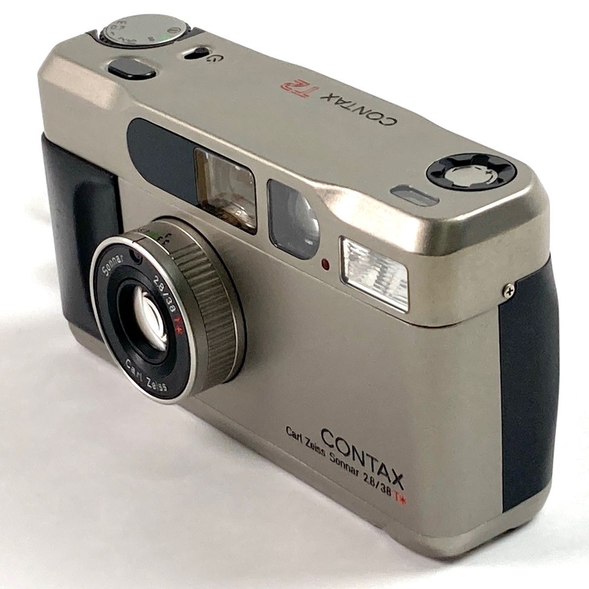 コンタックス CONTAX T2 チタンシルバー フィルム コンパクトカメラ