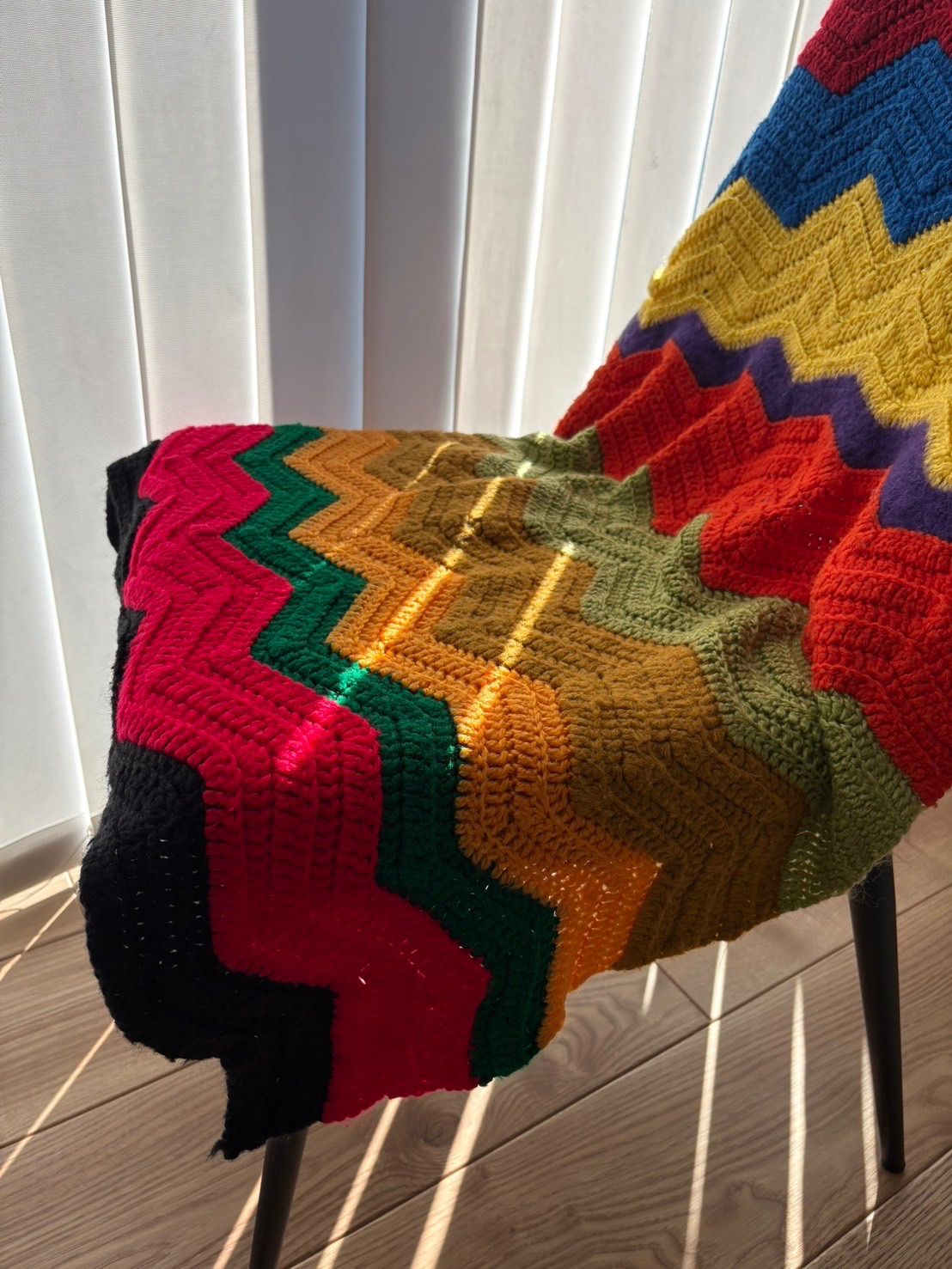 マット インテリア雑貨 レトロ ラグ グラニーニット インポート