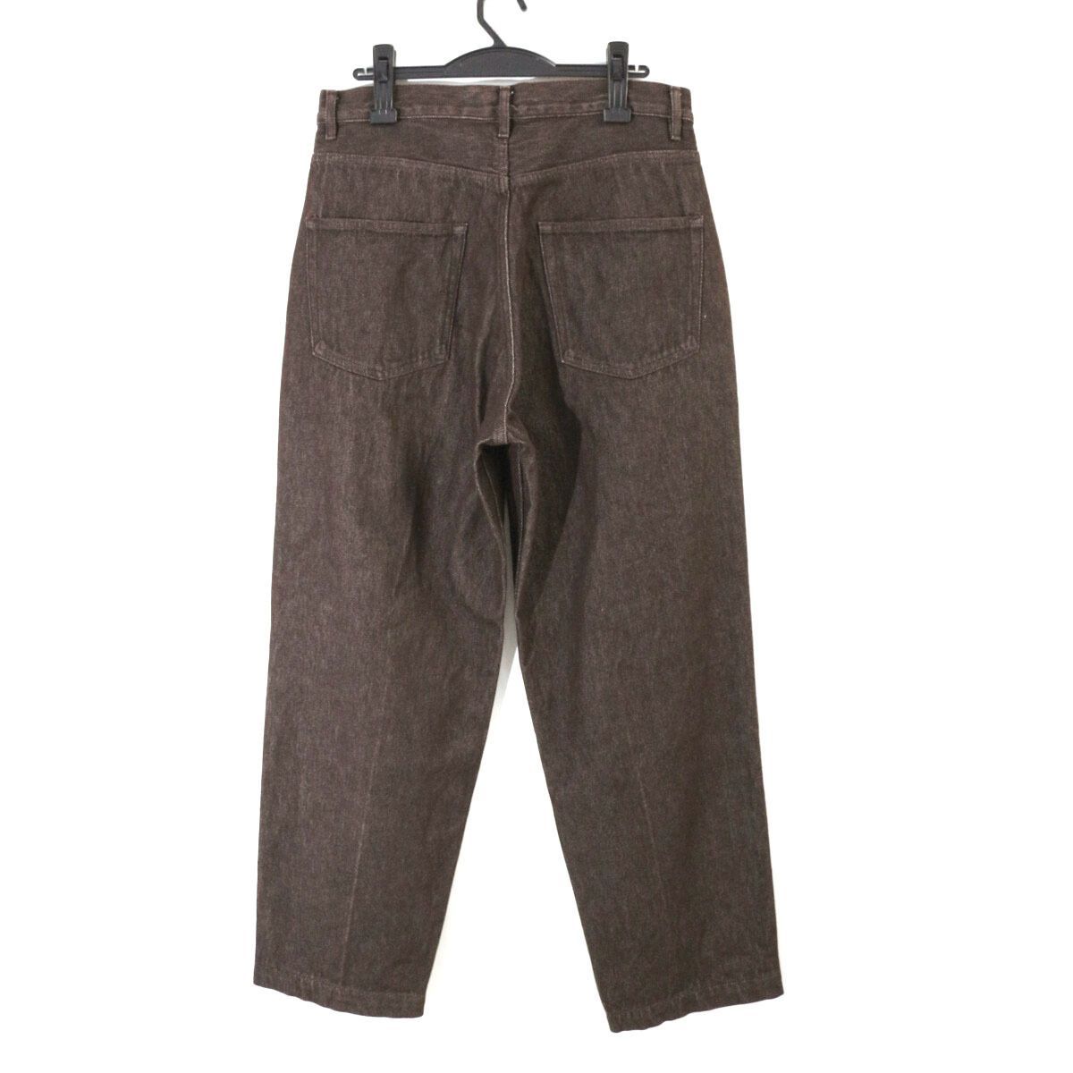 AURALEE オーラリー 21AW HARD TWIST DENIM WIDE PANTS ハードツイスト 