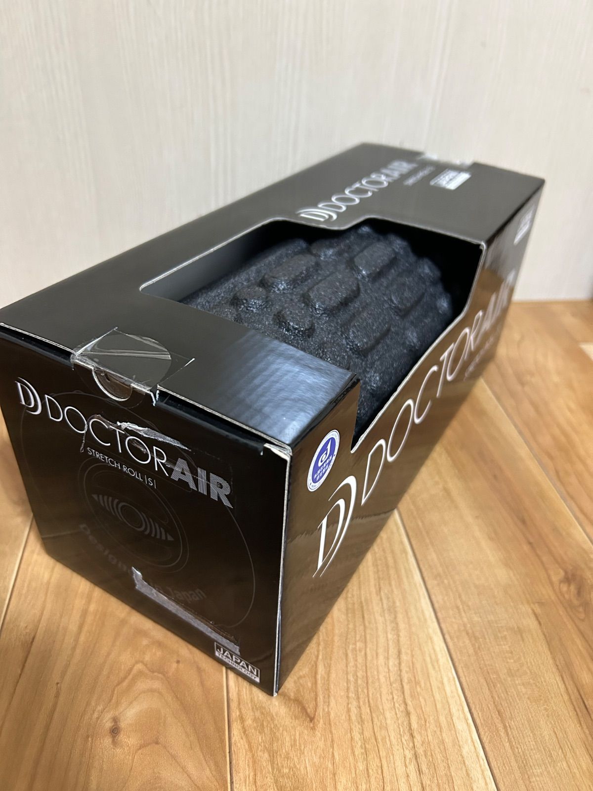 新品 DOCTORAIR ドクター ストレッチローラーS SR-002BK ブラック