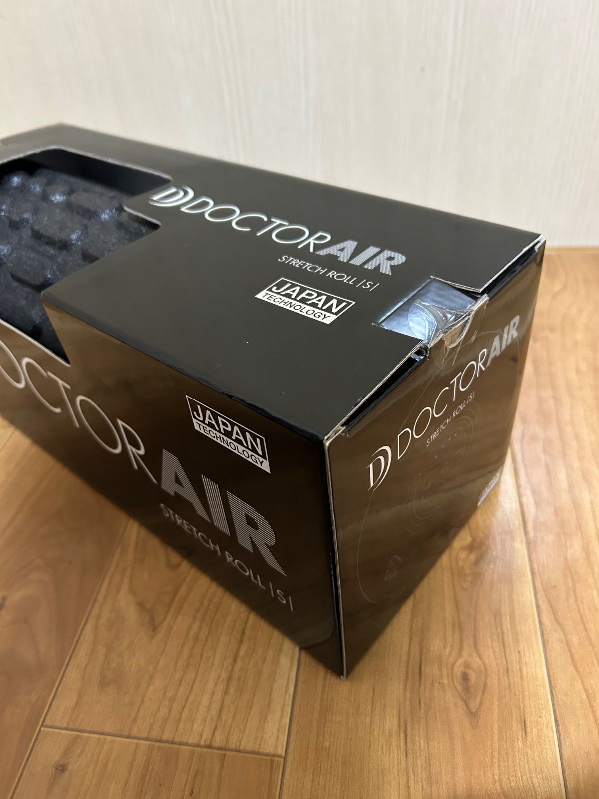 新品 DOCTORAIR ドクター ストレッチローラーS SR-002BK ブラック