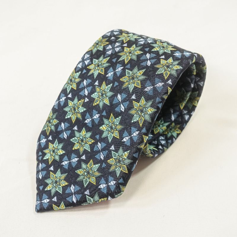 EMILIO PUCCI エミリオプッチ ネクタイ シルク100% イタリア製 厚手 肉