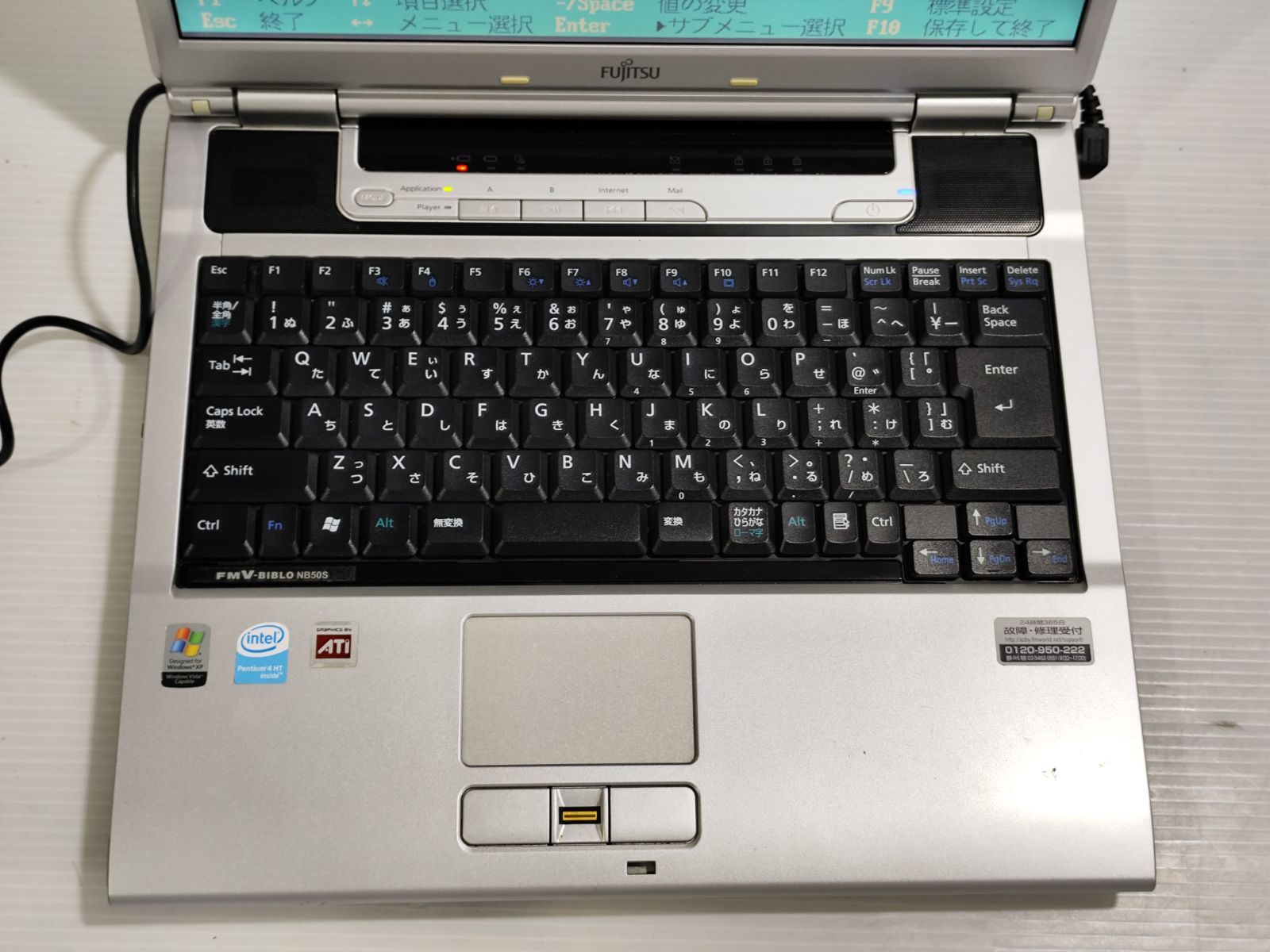 FUJITSU FMV-BIBLO NB50S ジャンクPC 富士通 - メルカリ