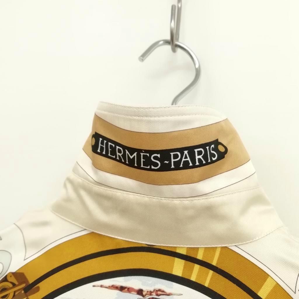 エルメス HERMES マルジェラ期 Belles Amures 帆の美学 カレ シルク