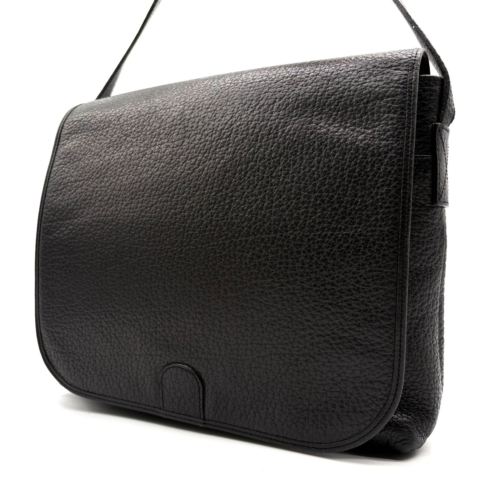 美品】GINZA Kanematsu y2k leather shoulderbag 銀座かねまつ レザー