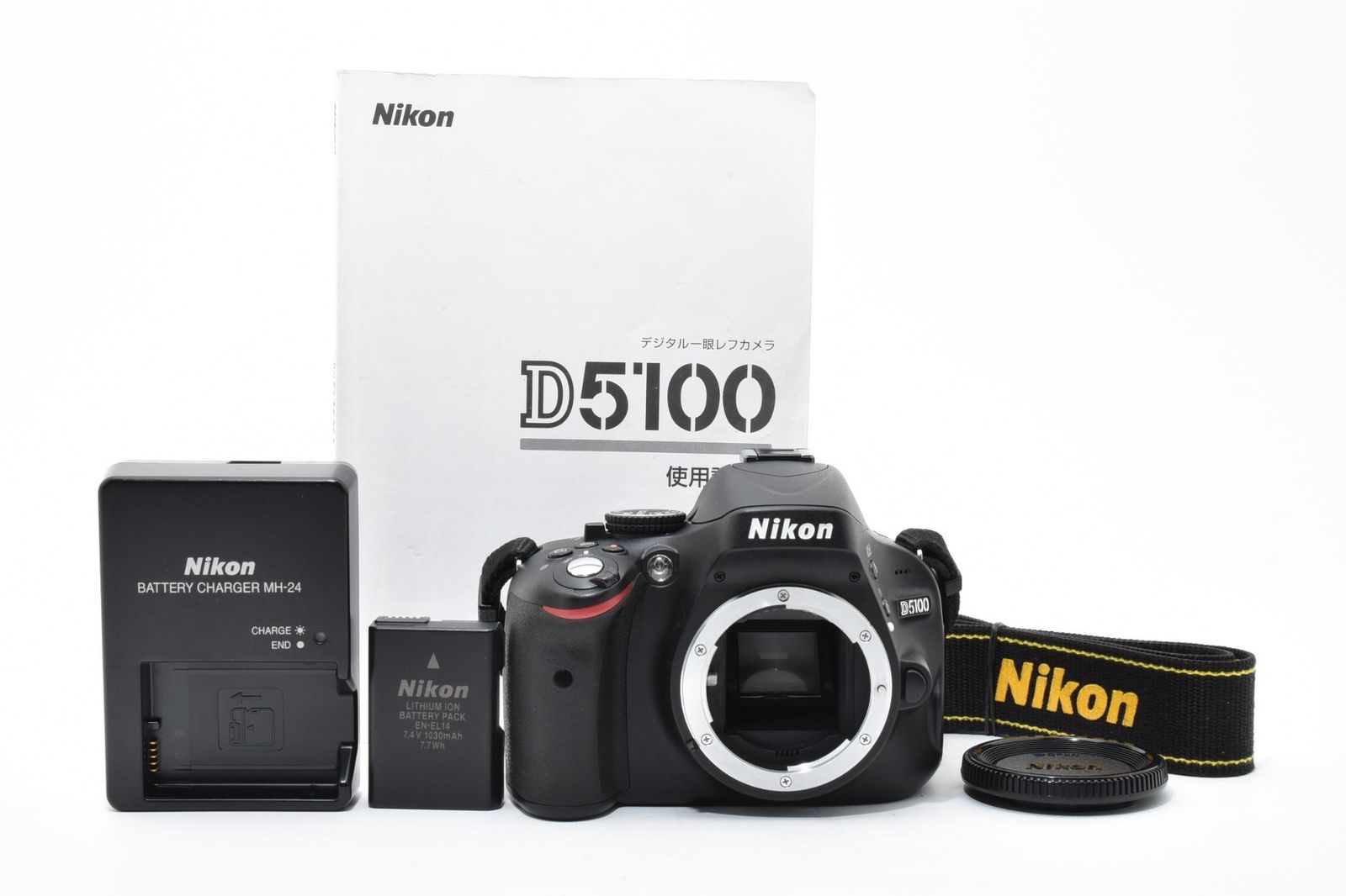 光学極上品】Nikon ニコン D5100 ボディ シャッター数約2840枚と少ない 